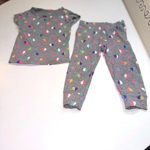 Carter’s Pajama Set. 12M.
